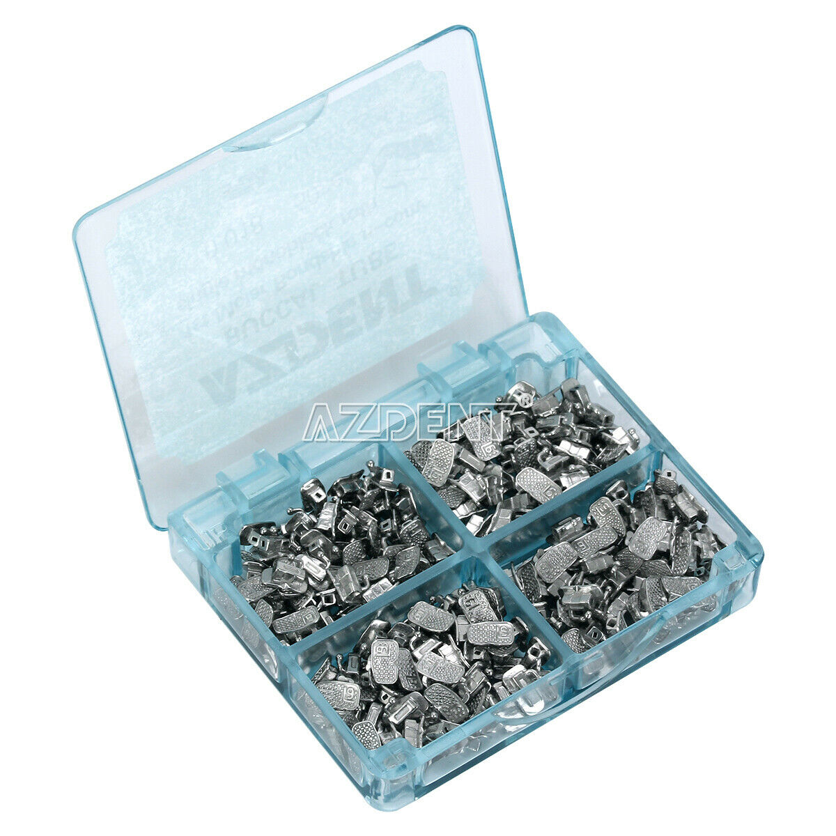 3 X Dental Orthodontic Bondable Buccal Tubes 1st Molar Roth 0.018 Inblock AZDENT