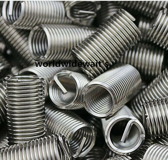 New 30 Pcs Helicoil Stainless Steel Thread Repair Insert Assortment Kit M8M10M12