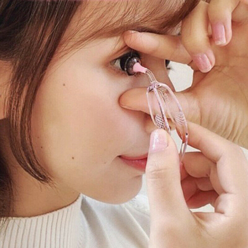 1Set Contact Lenses Inserter Remover Silicone Soft Tip Tweezer Stick Case SeFCA