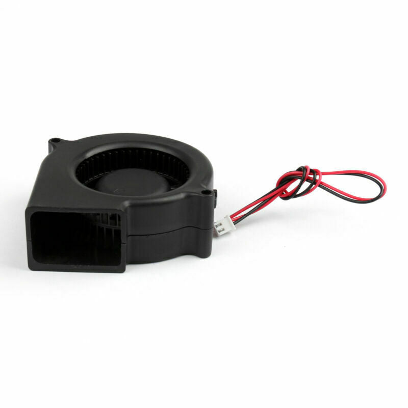 10xBrushless DC Cooling Blower Fan 7530S/12V 2 Wire 75x75x30mm Sleeve Bearing B5