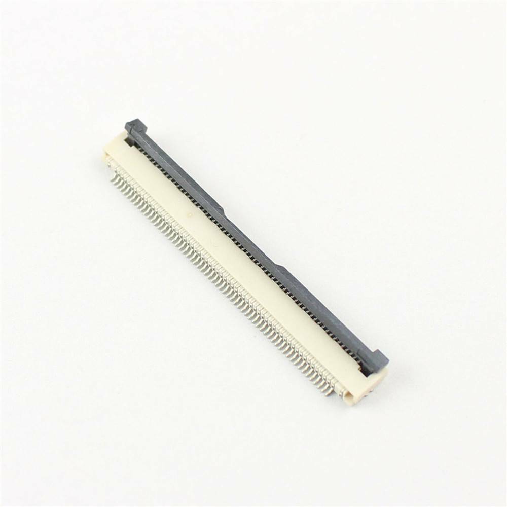 10Pcs FPC FFC 0.5mm Pitch 60 Pin Flip Type Ribbon Flat Connector Bottom Contact