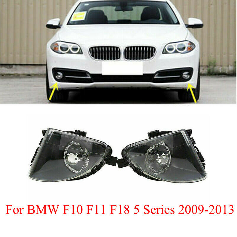 2x Front Fog Lights Lamp Light Fit For BMW F10 F11 F18 528i 530i 535i 2009-2013