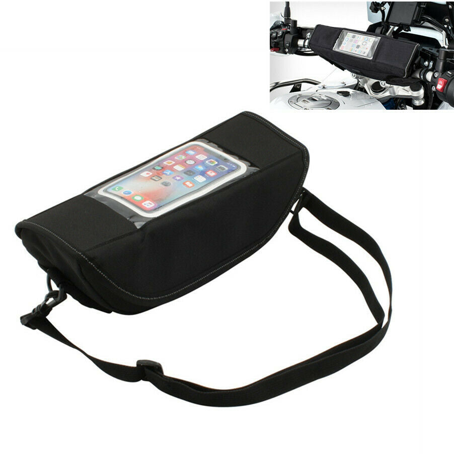 Motorcycle Handlebar Bag Black Dual Sport Adventure FOR BMW R1200GS ADV F700GS