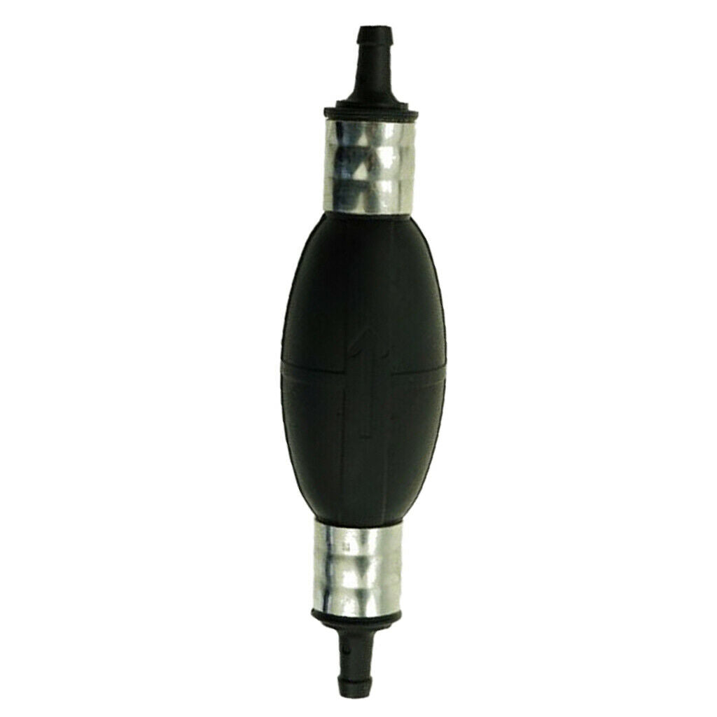 5/16 inch 8mm Rubber Fuel Line Hand Primer Pump Bulb Type for All Fuels, Black