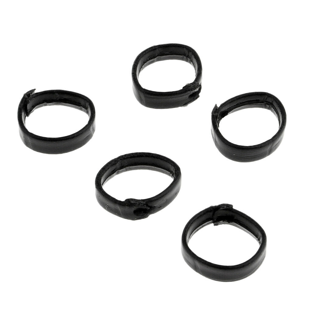 10pcs PU Leather Replacement Watch Band Loop Keeper Watch Accessories 18mm