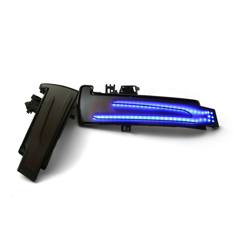 2pcs Dynamic Turn Signal LED Light Side Mirror Indicator For Mercedes Benz W204