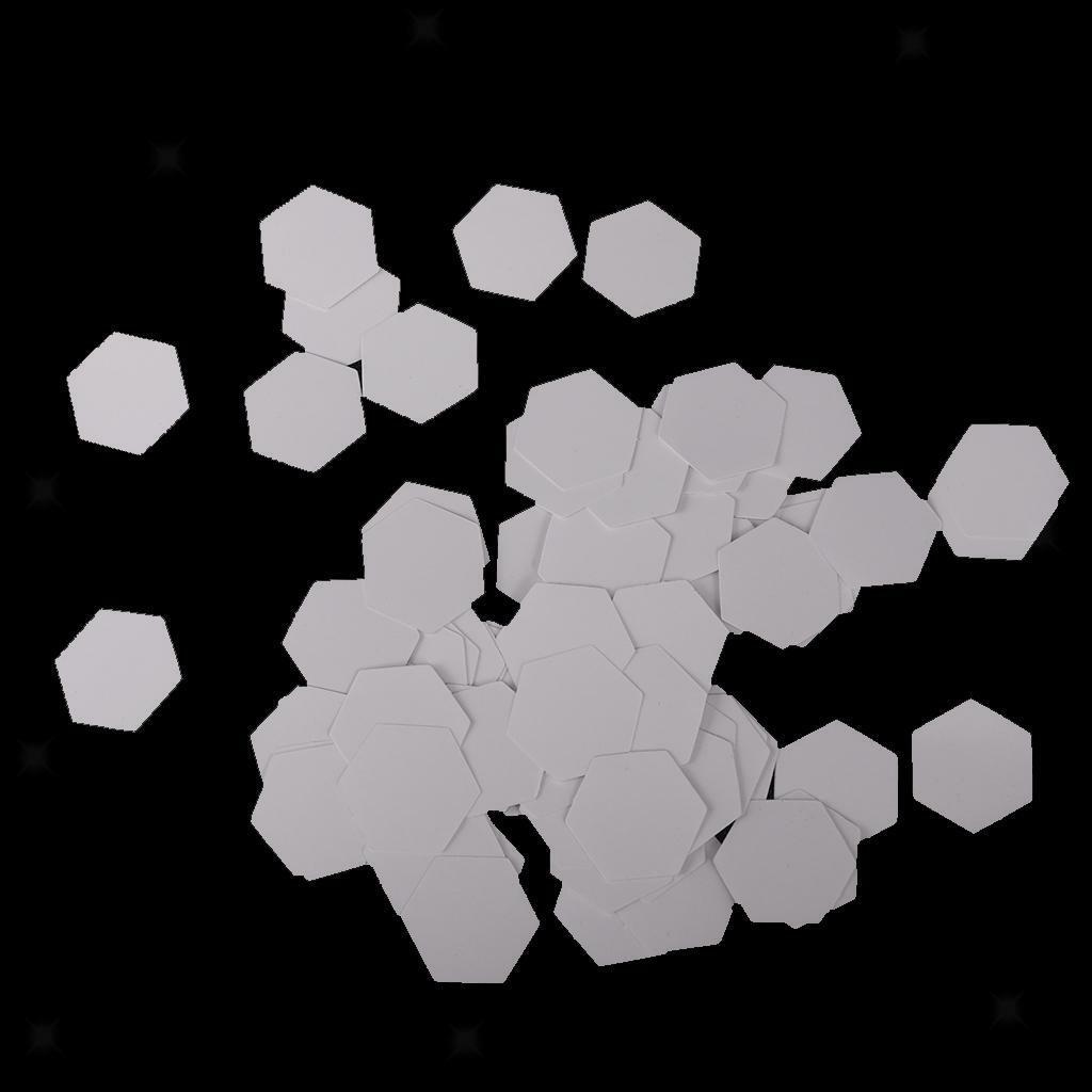 200Pcs Hexagon Paper Quilting Template Paper Piecing Patchwork 22mm 26mm
