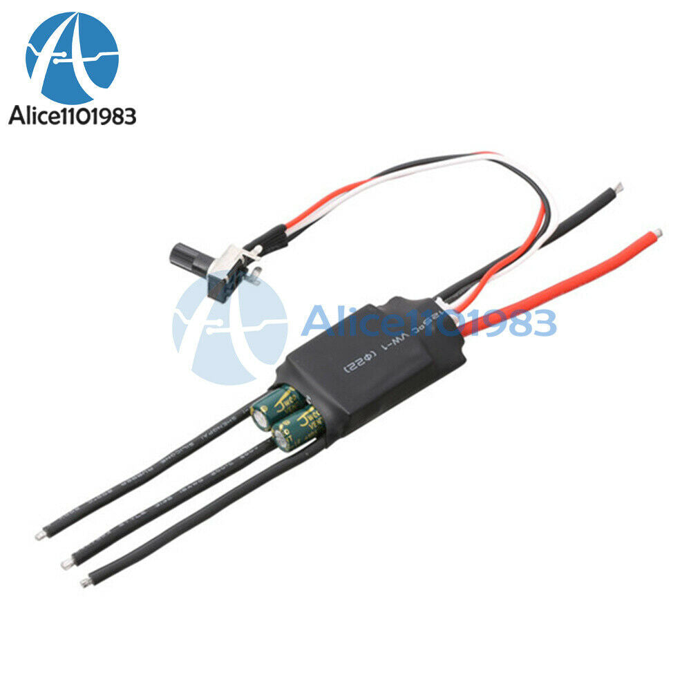 3-phase DC 7V-24V 12V Brushless Hallless Motor Pump Driver ESC Speed Controller