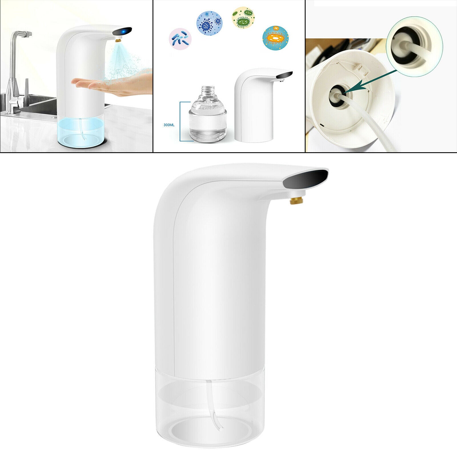Disinfectant Dispenser Sensor Spray Dispendser for Salon Bathroom Toilets