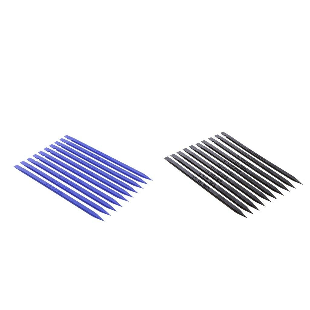 40X Phone Repair Opening Tool Anti Static Plastic Spudger Pry Bar Blue+Black