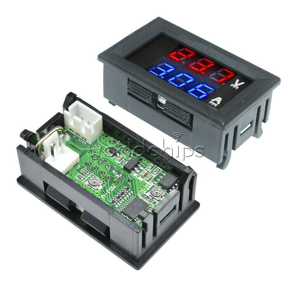 DC 100V 10A Voltmeter AmmeterLED Amp Dual Digital Volt Meter