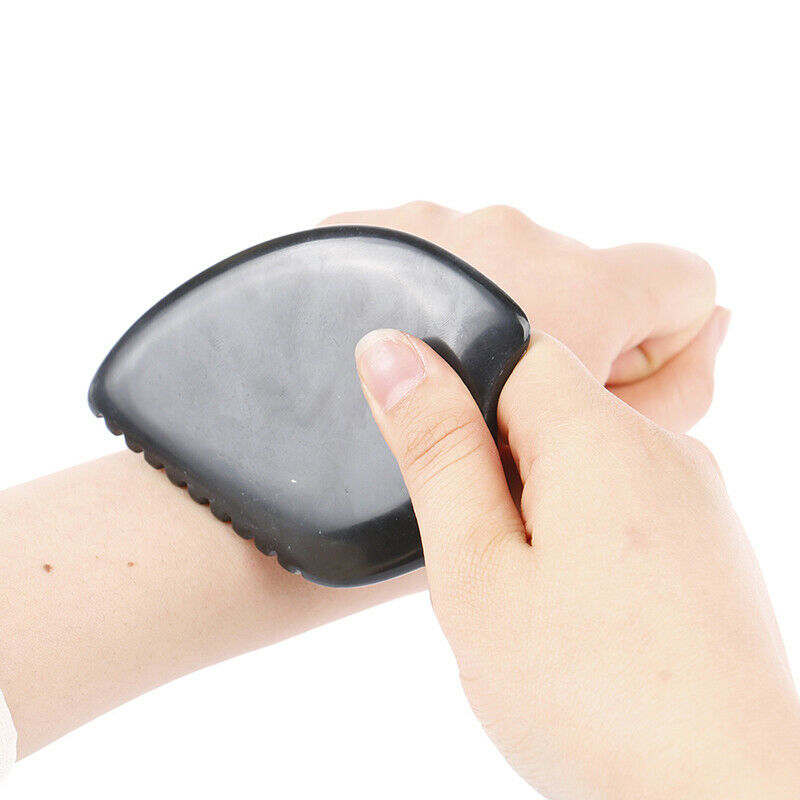 Body Massaging Board Natural Stone Massaging Guasha Tool Massager Scraping Pl SJ