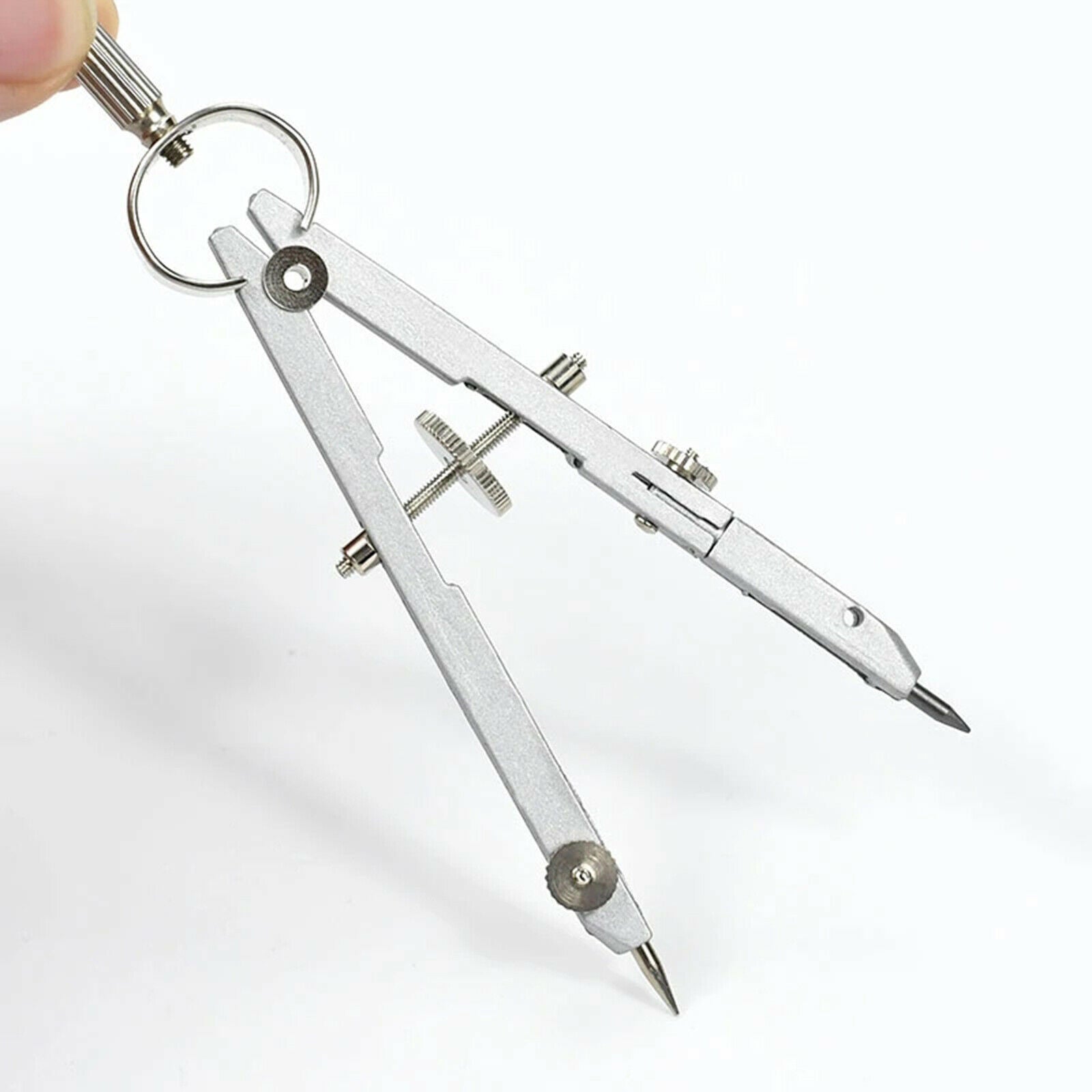 4Pack Adjustable Drawing Compass Set Storage Box Circle Drafting Stationery