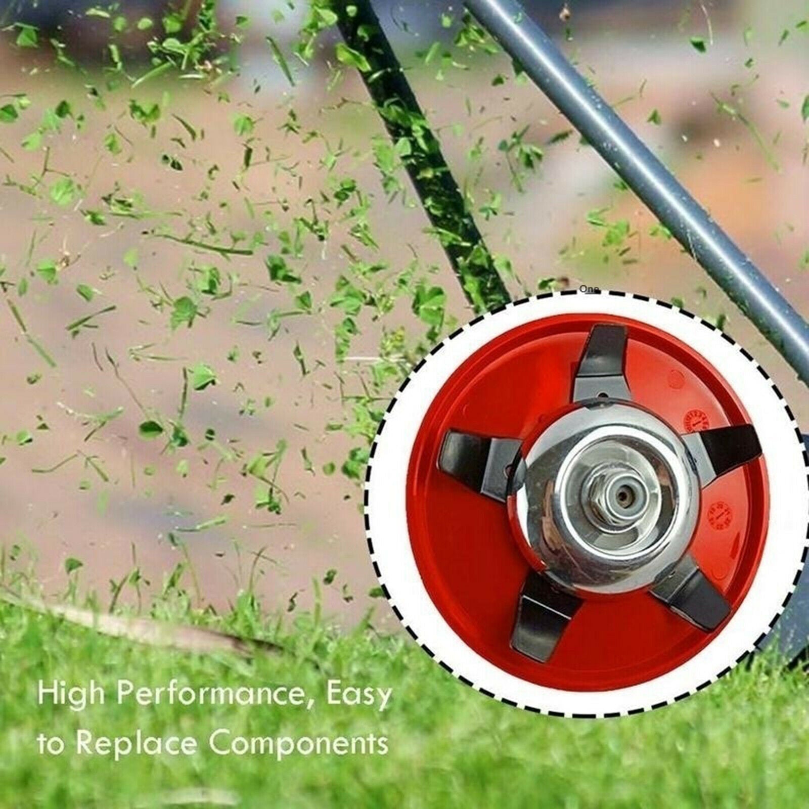 Steel Weeder Plate Blades Grass Eater Trimmer Head for Straight Shafts