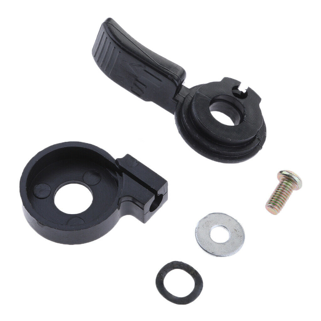 Black Handlebar Switch Parts Thumb Choke Lever for 110cc 125cc 150cc 250cc