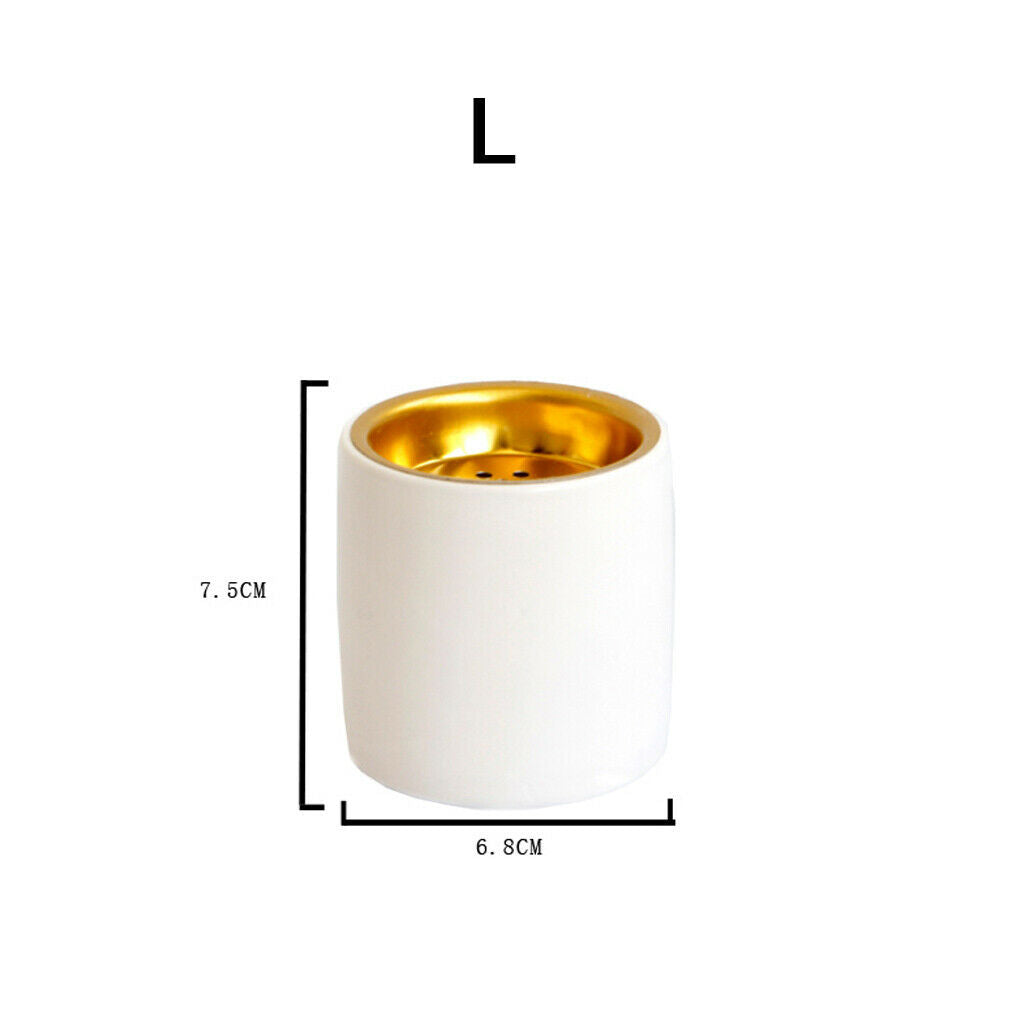 Ceramic Incense Candle Burner Holder Incense Cone(30min) Modern Home Decor