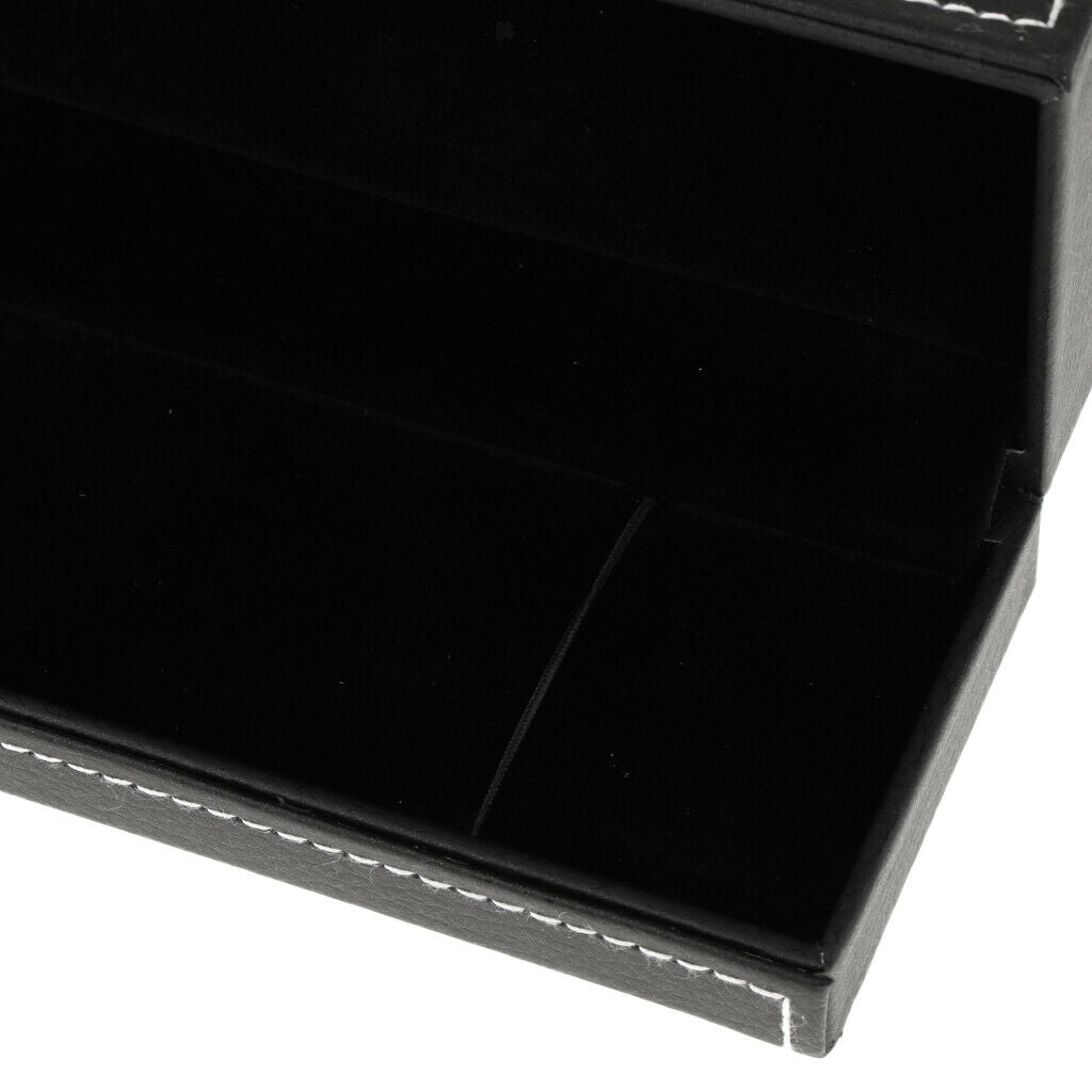 Black Velvet Necklace Chain Bracelet Display Case Storage Jewelry Gift Box