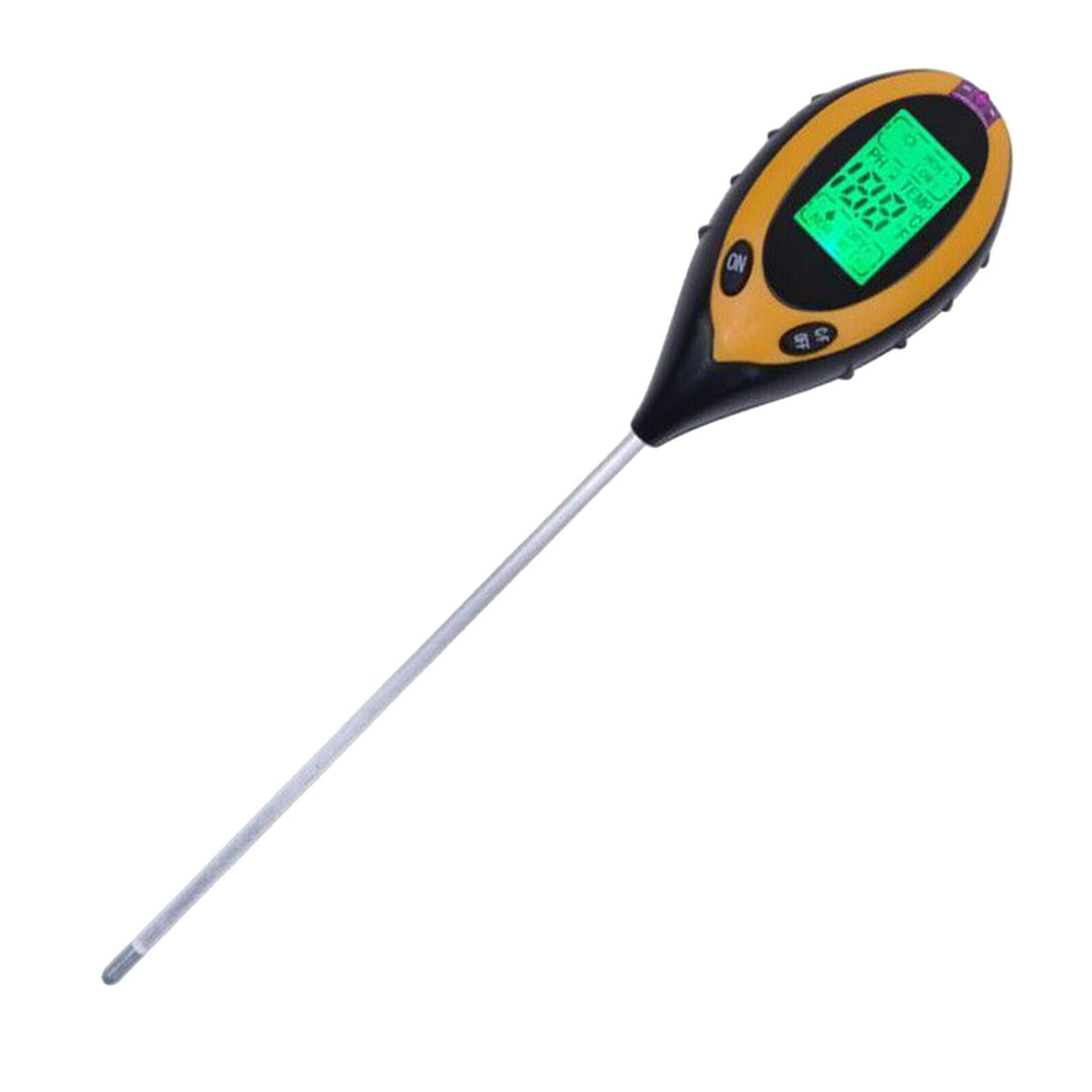 Large-screen Portable PH Meter Soil Moisture Monitor Sunlight Tester for Plants