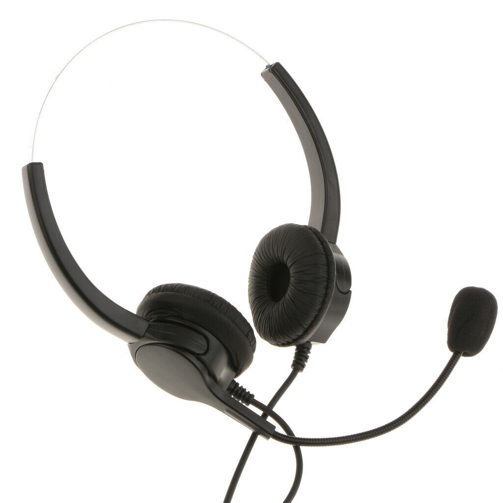 HT500 Office Headset Corded Telephone Phone for Call Center With Dial Pad