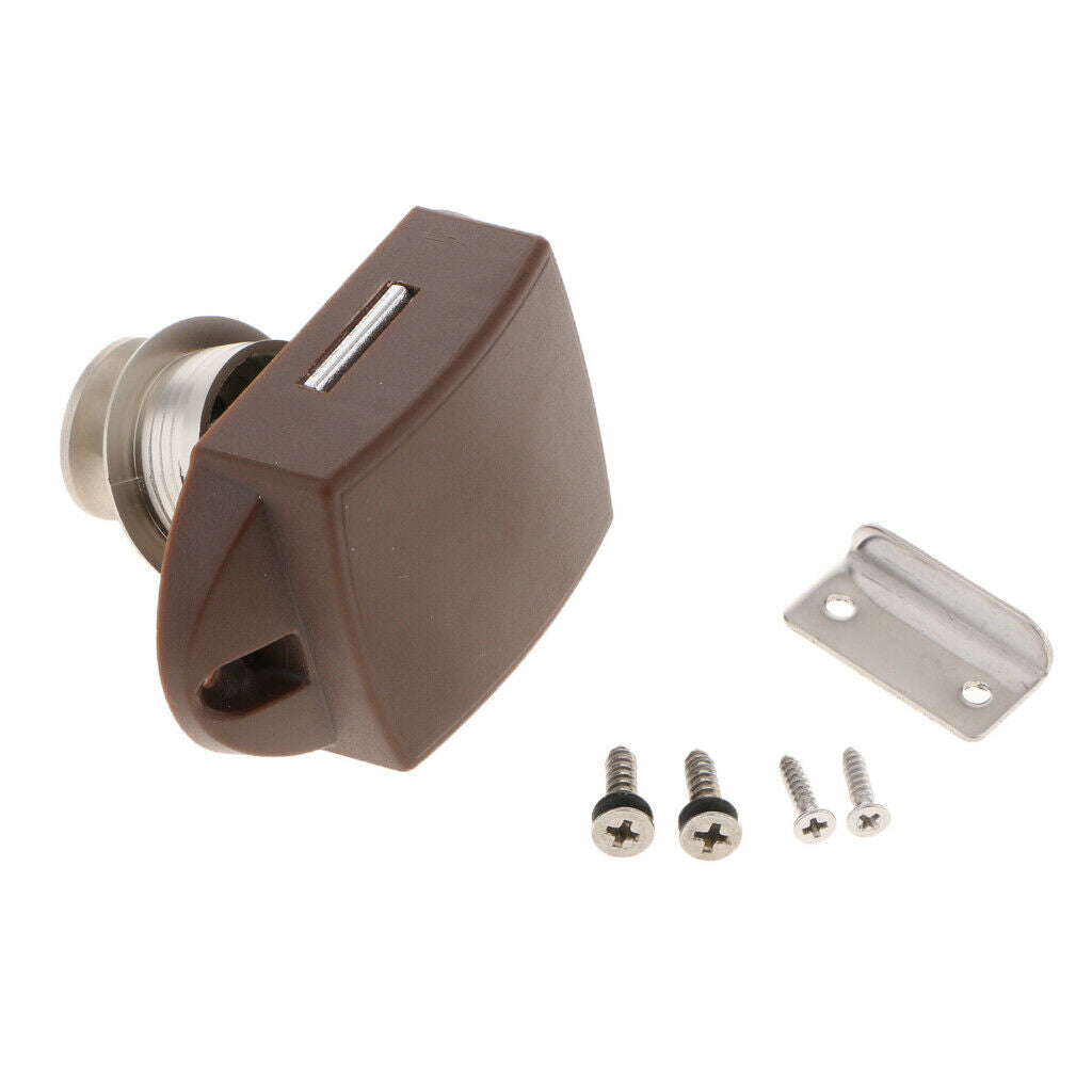 4x RV Paddle Door Lock Latch for storage Handle Knob Deadbolt Camper Trailer