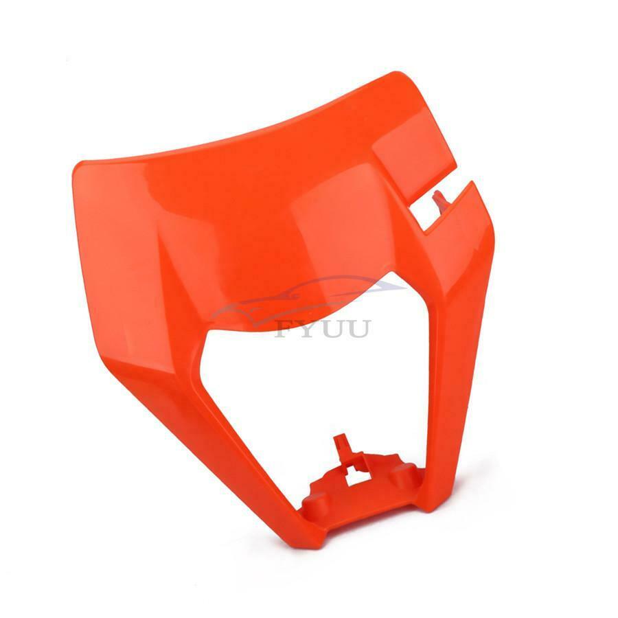 1PCS Universal Motorcycle Headlight Plastic Cover For EXC SX SXS EXCF XCW SMR