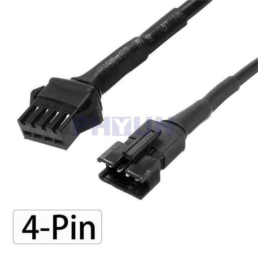 8 x 4Pin Waterproof 120cm Extension Wire Cable Connector For RGB LED Rock Lights