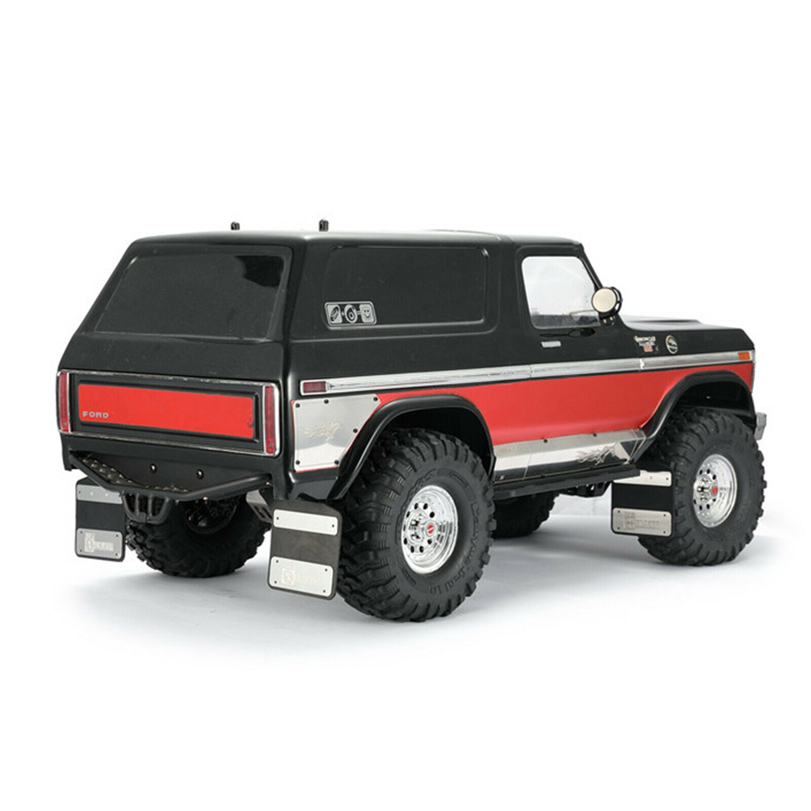 Rubber Mudguard Mud Fender with Metal Stand for TRX-4 Chevrolet BLAZER K5 RC Car