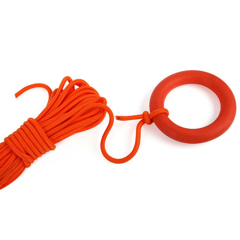30m Floating Emergency Life-saving Rope Snorkeling Buckle Water   Ring