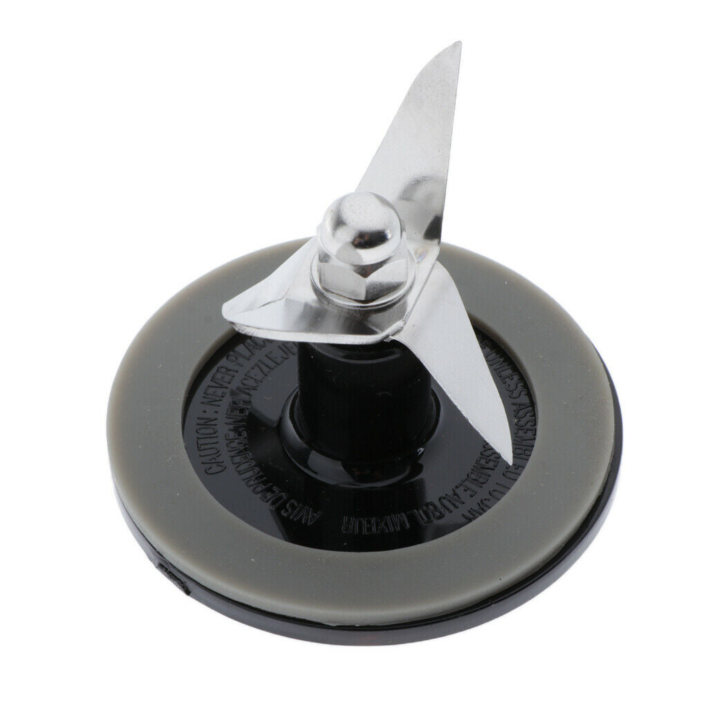 Stainless Blender Blade Blender Parts Gasket for Cuisinart SPB-456-2B Black
