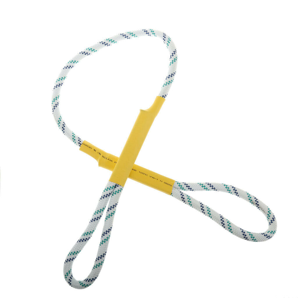 100cm 12mm High Strength Polyester Prusik Cord Rope Arborist Climbing Equip
