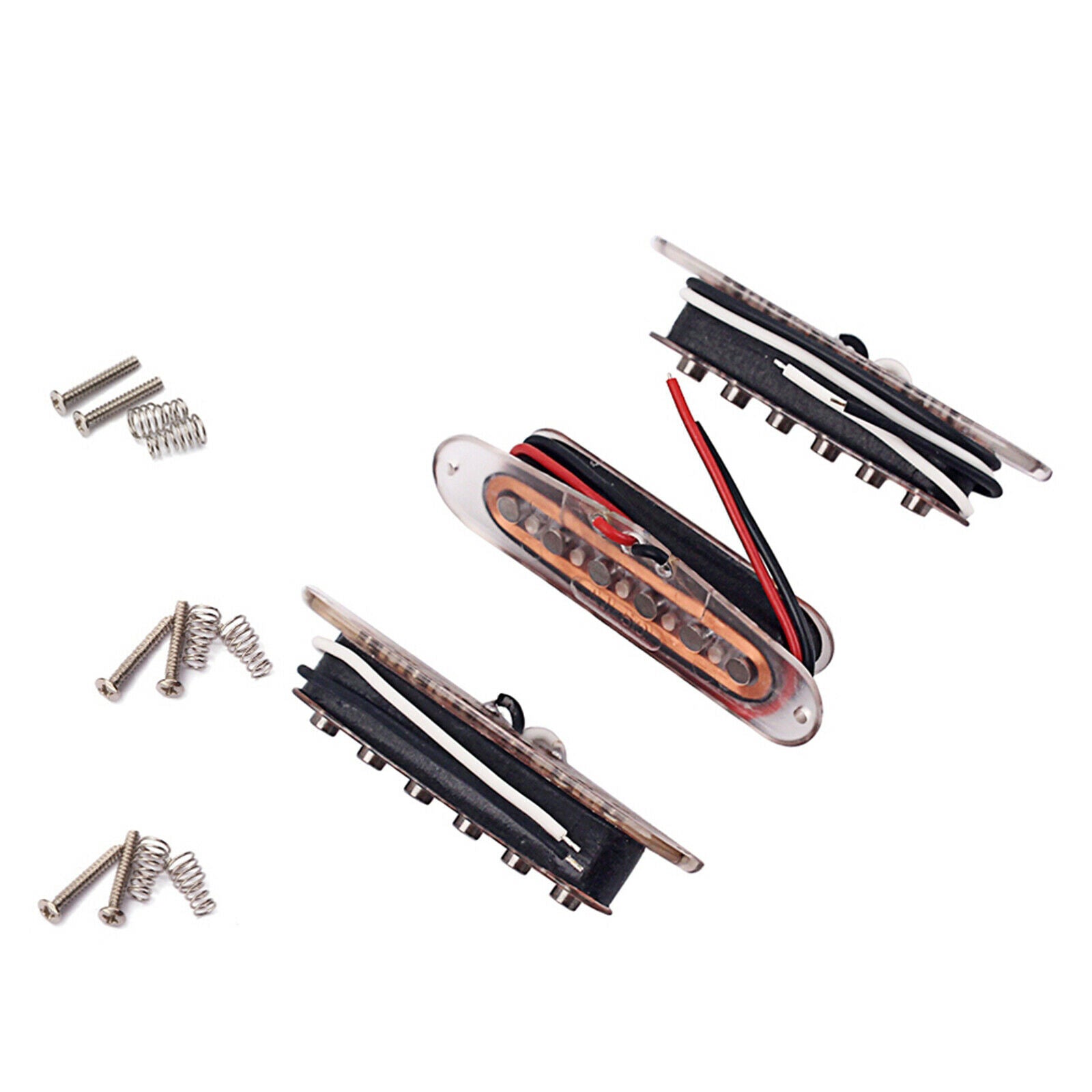 3x Classical Prewired Loaded SSS Pickguard Alnico V Pickups for ST Style Guitars
