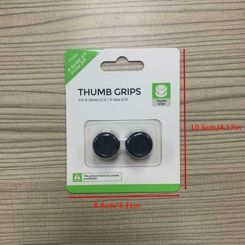 2pcs Thumb Grip Sticks Cap Analog Joystick Replacement Cover for X-box Series X
