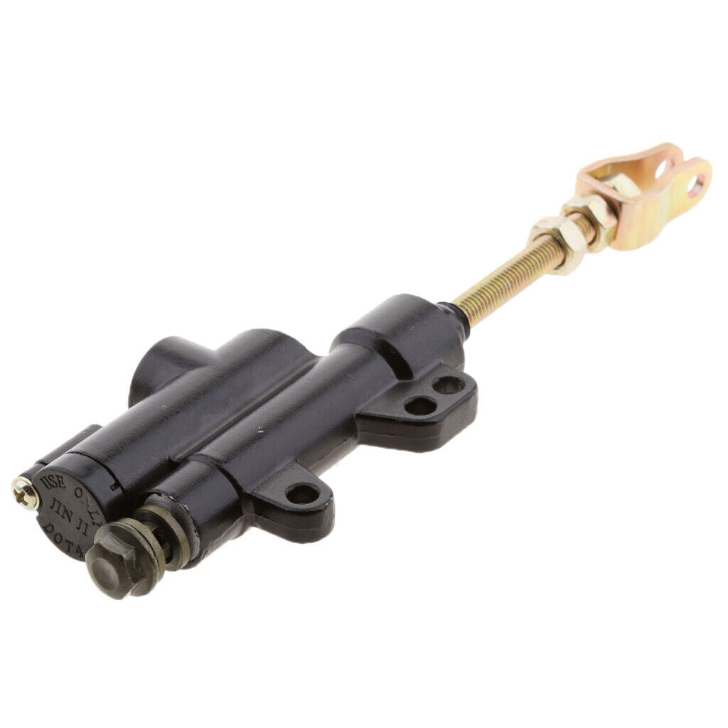 Black Rear Hydraulic Brake Master Cylinder Pump For Motorcycle ATV