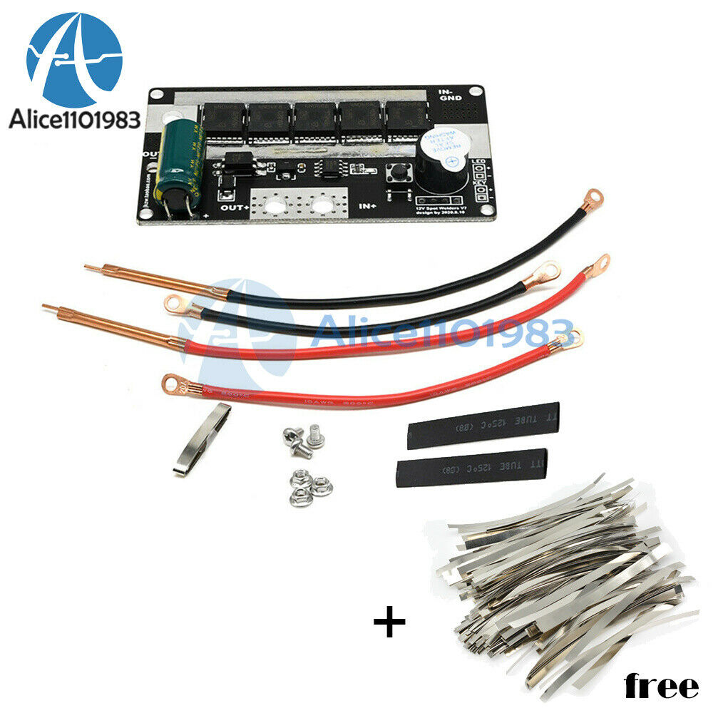 12V Battery Energy Storage Spot Welder Machine Circuit Board With Nickel Plate