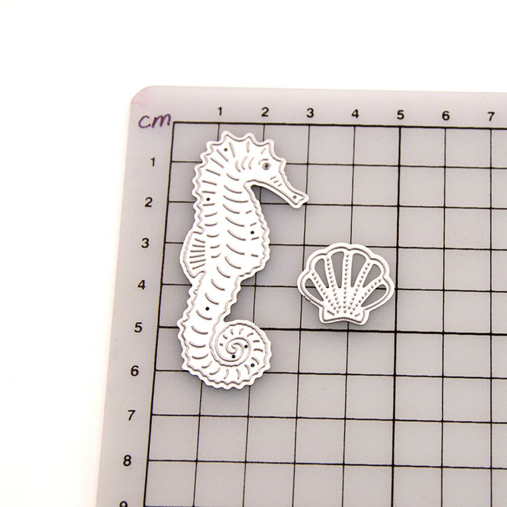 Seahorse Metal Cutting Dies Stencil Scrapbooking Paper Card Embossing Craf.l8