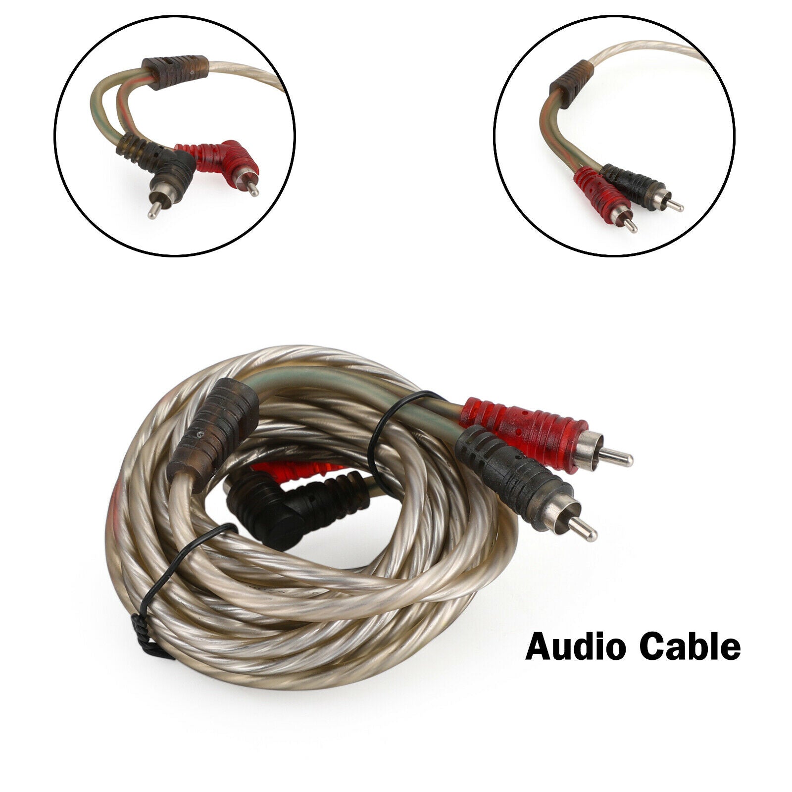 800W 5M Cable HT168 Car Amplifier Wiring Kit Audio RCA Sub FUSE Wiring Wire CN