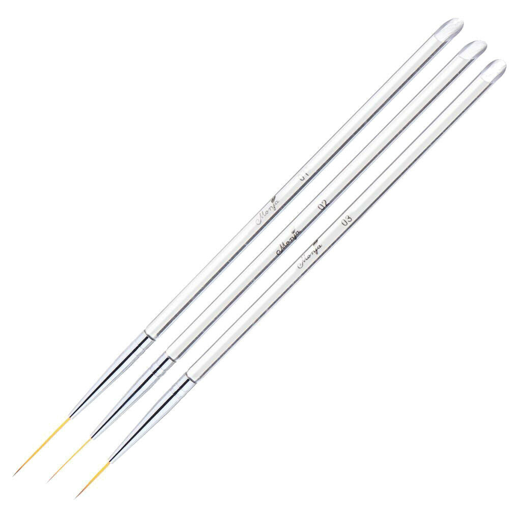 3 Pieces Art Design Dotting Painting Drawing Polish Brush Pen