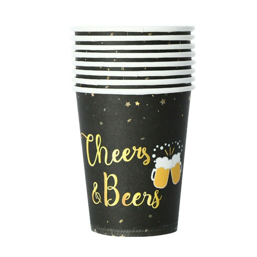 Disposable Birthday Party Supplies Dinnerware Paper Plates Cups Napkins Banner
