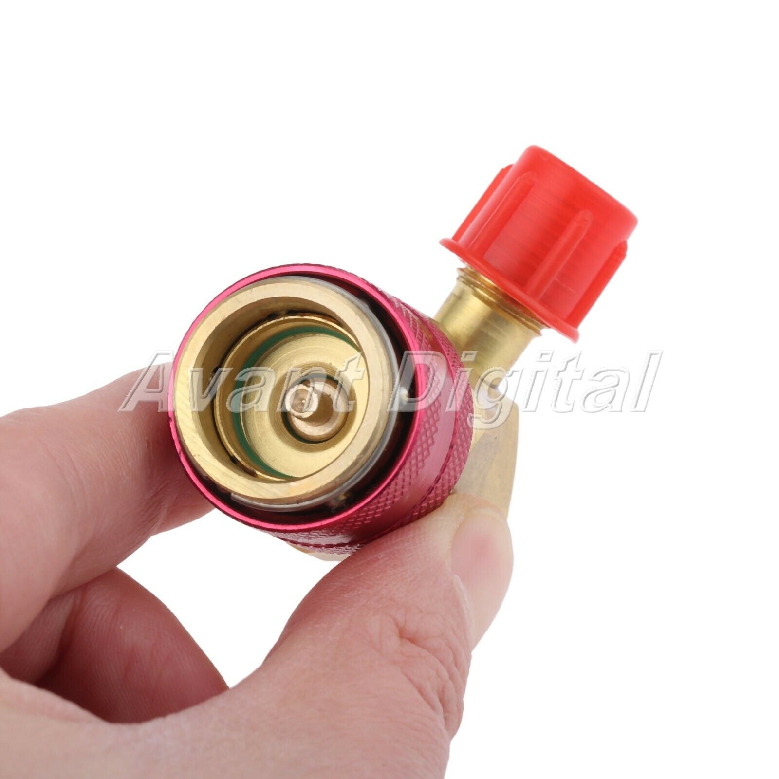 R12 to R134a Brass Manifold Conversion Kit For 1/2" Female x 1/4" SAE Male HQ