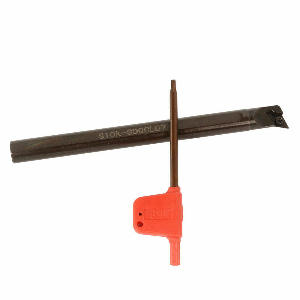 107.5° S10K-SDQCL07 10*125mm Internal Turning Tool holder For DCMT070204 Insert