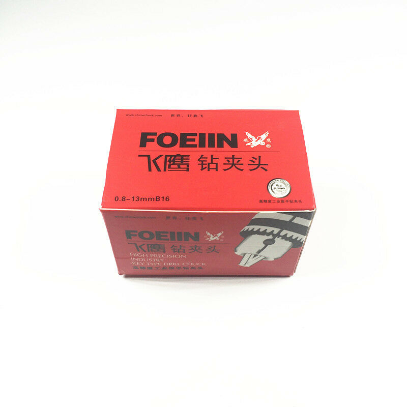 B16 Mounted 1.5mm-13mm Capacity Drill Chuck Holder Collect with Key Tool