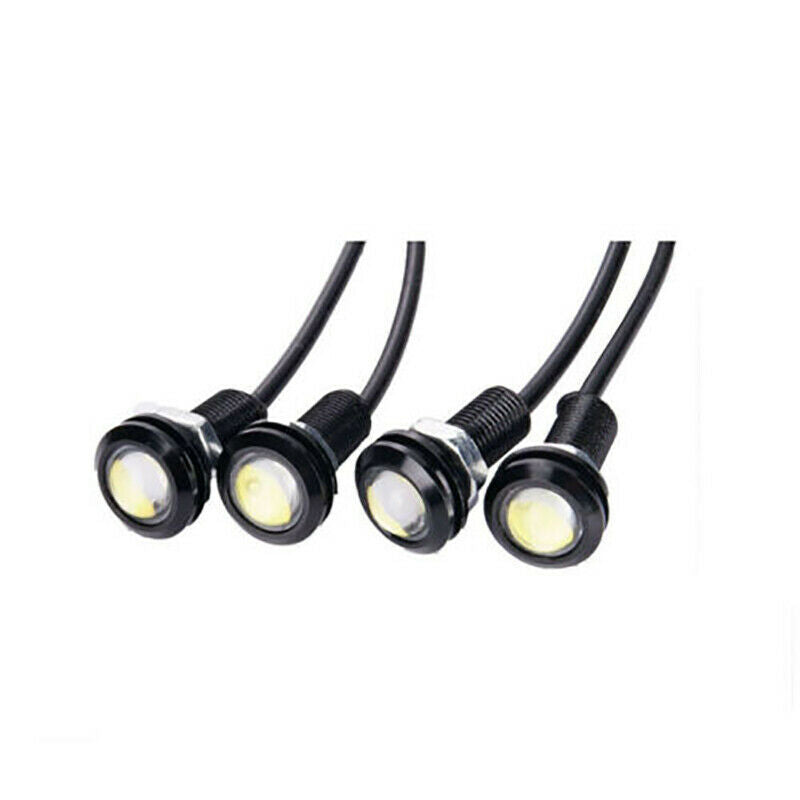 10x White LED Rock Lights Under Carriage Sand Rail Truck Trail Rig Lights