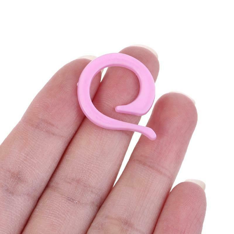 Knitting Loom Hook Crochet with Large-Eye Sewing Needles Stitch Counter Marker