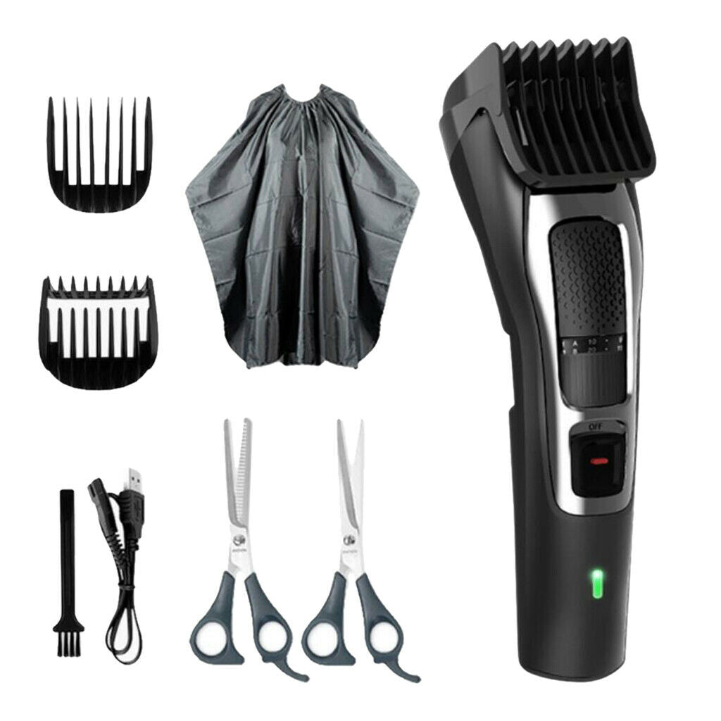 2x Professional Men Hair Balding Clipper Trimmer Barber Trimmer Self-Cut
