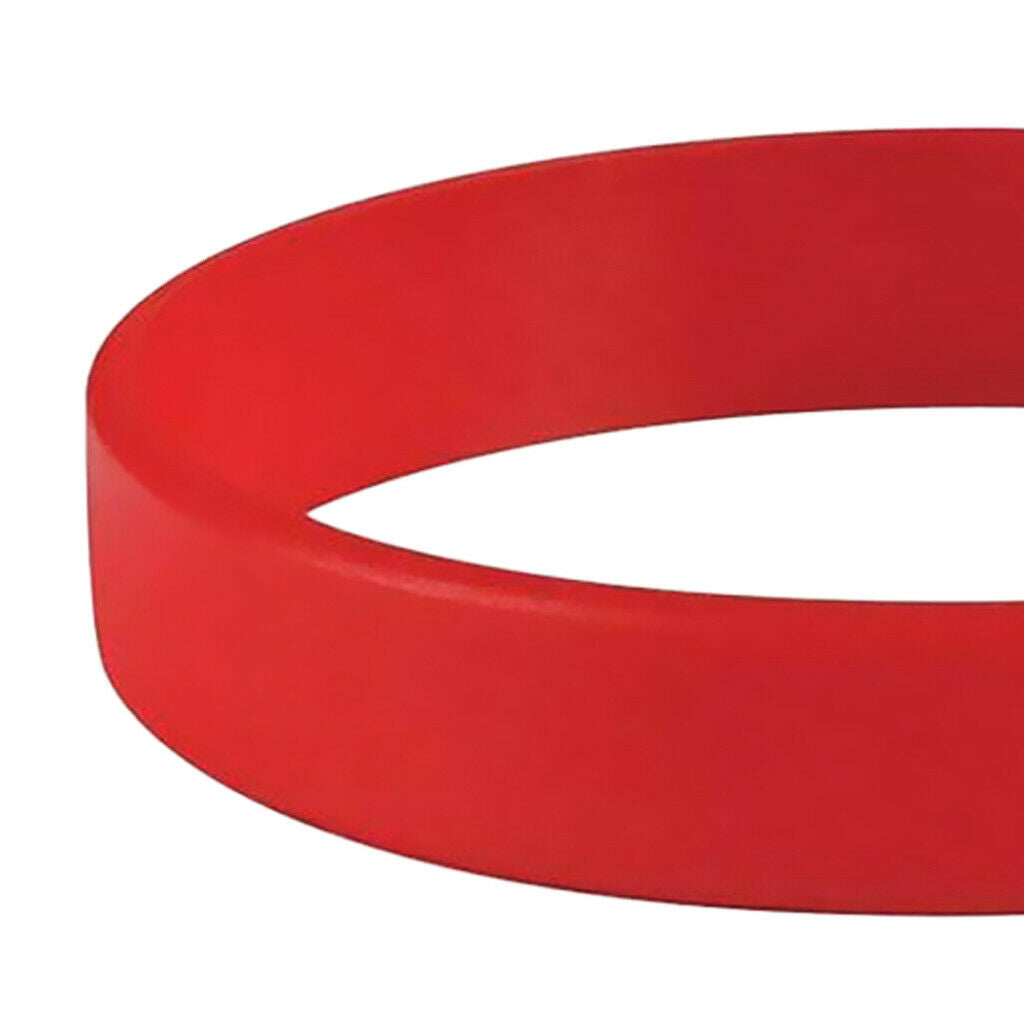 30pcs Bright Color Rubber Wristbands Fashion Sports Bracelet Stretch Bangle