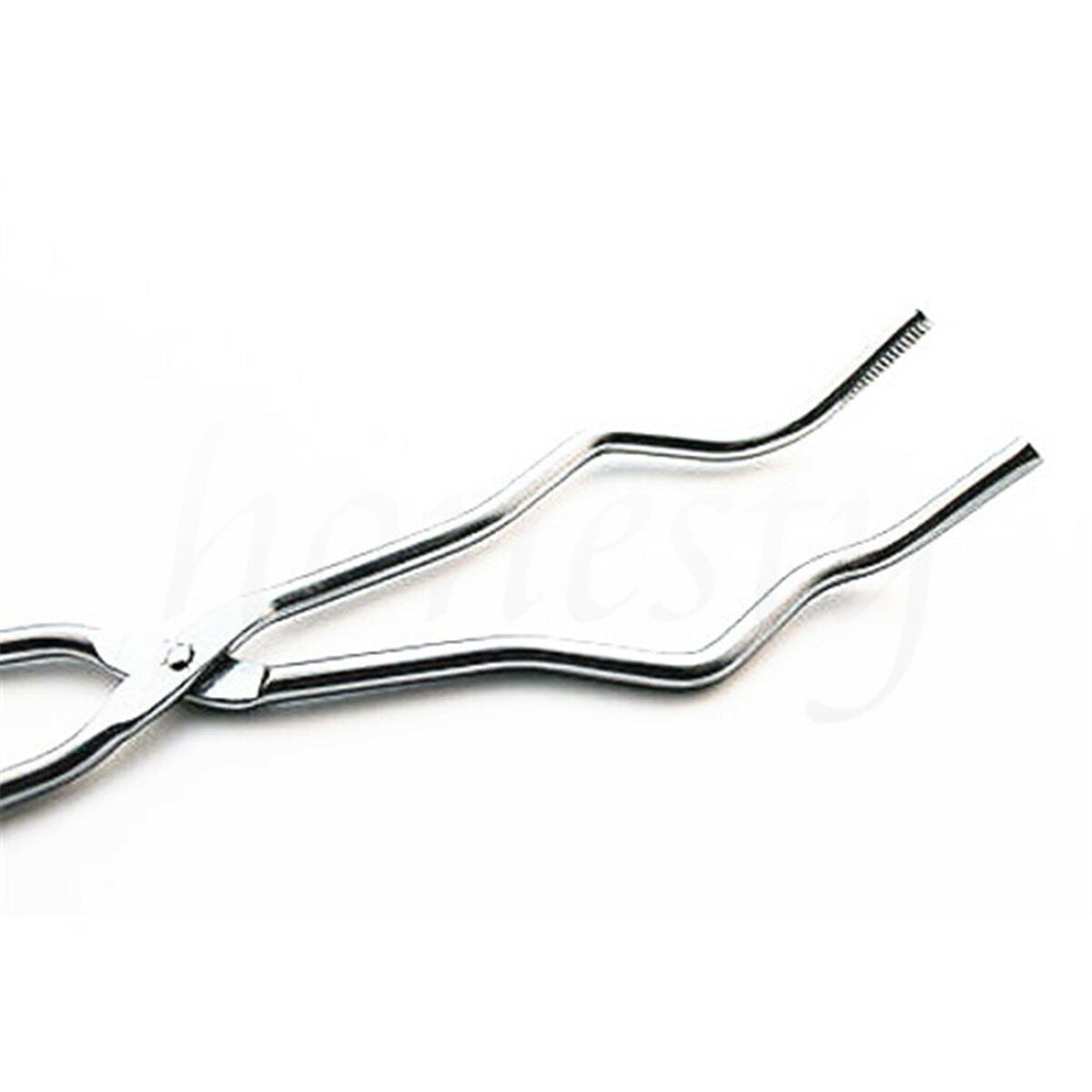23cm Stainless Steel Crucible Tong Clamp Graphite Melting Furnace Pliers Holder