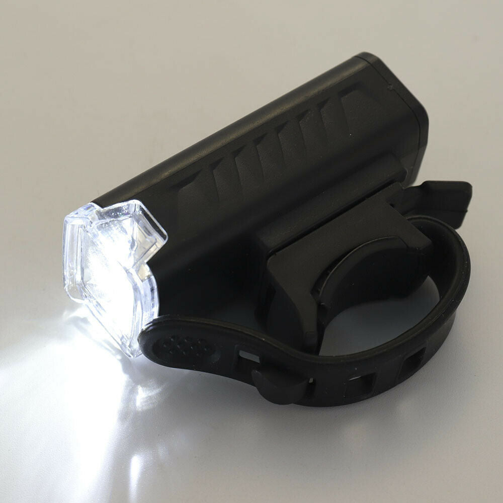 USB Bike Headlight Rechargeable LED Bicycle Front Head Light Cycling Waterproof