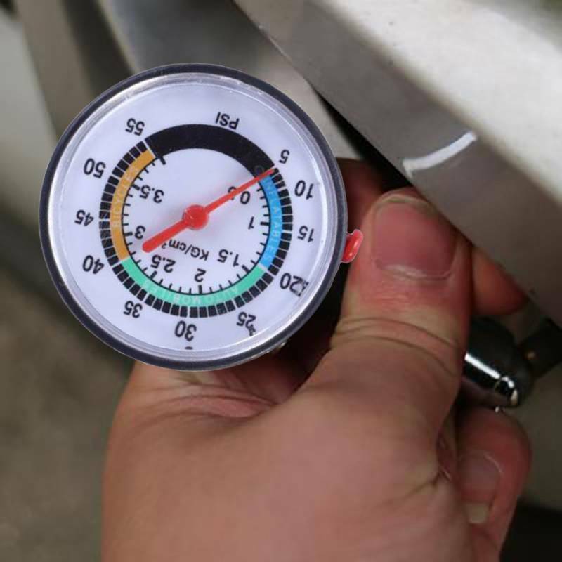 Tyre Tire Air Pressure Gauge Car Auto Motor Bike Truck Vehicle Tester Dial Meter
