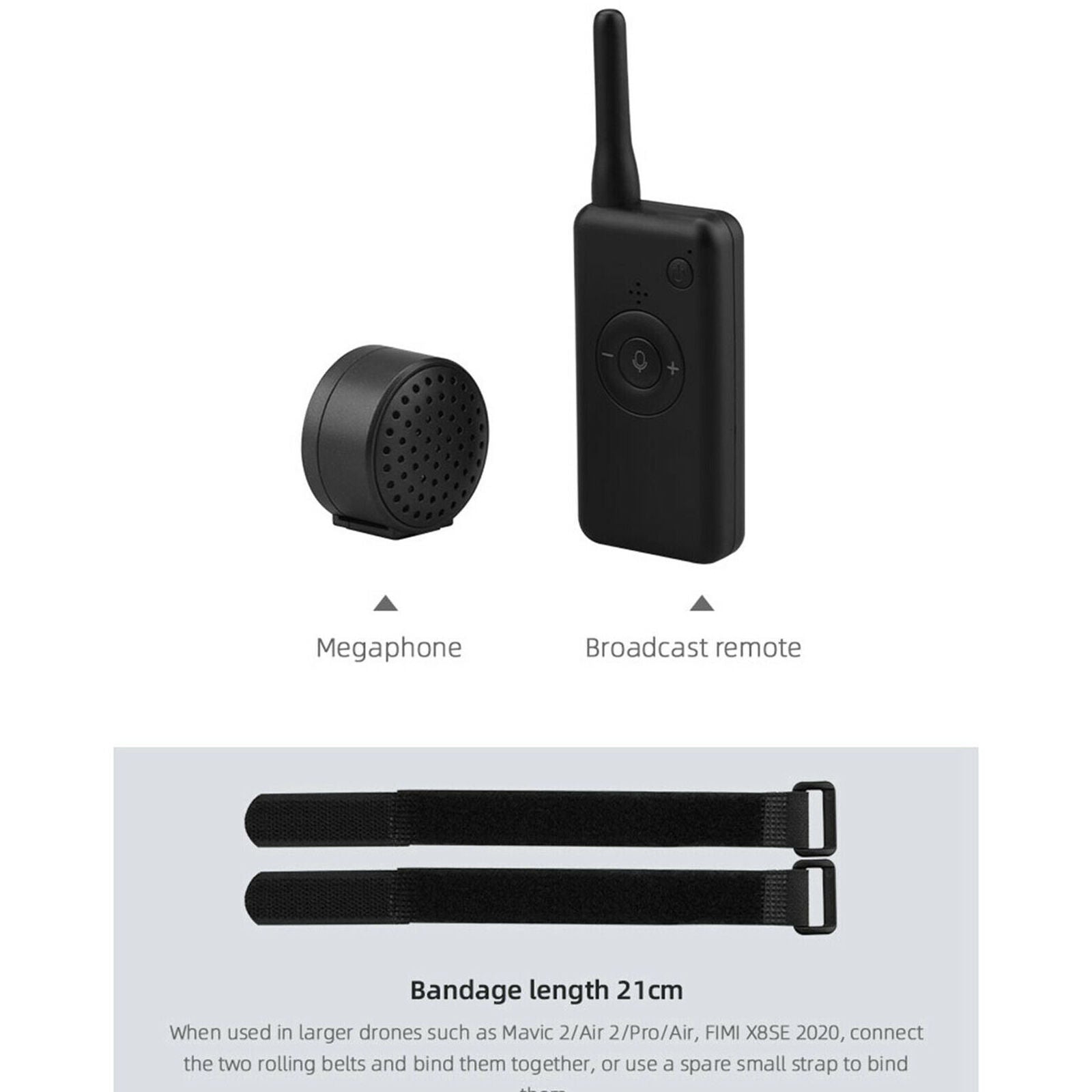 Wireless Speaker Megaphone for DJI Mavic 2 Air 2 Mini 2 Spark Accessories