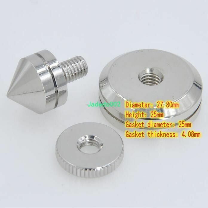 8pcs Speaker isolated spikes Shock absorber nail foot pad Pure copper Audio Part